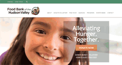 Desktop Screenshot of foodbankofhudsonvalley.org